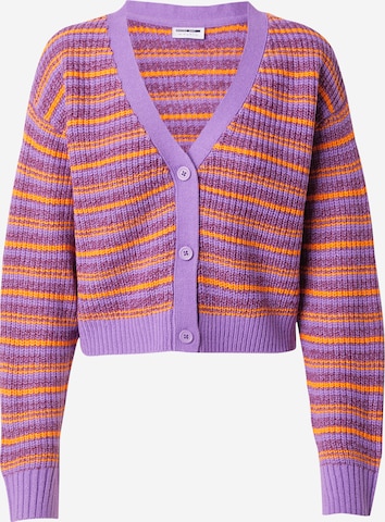 Noisy may Knit Cardigan 'SELINA' in Orange: front