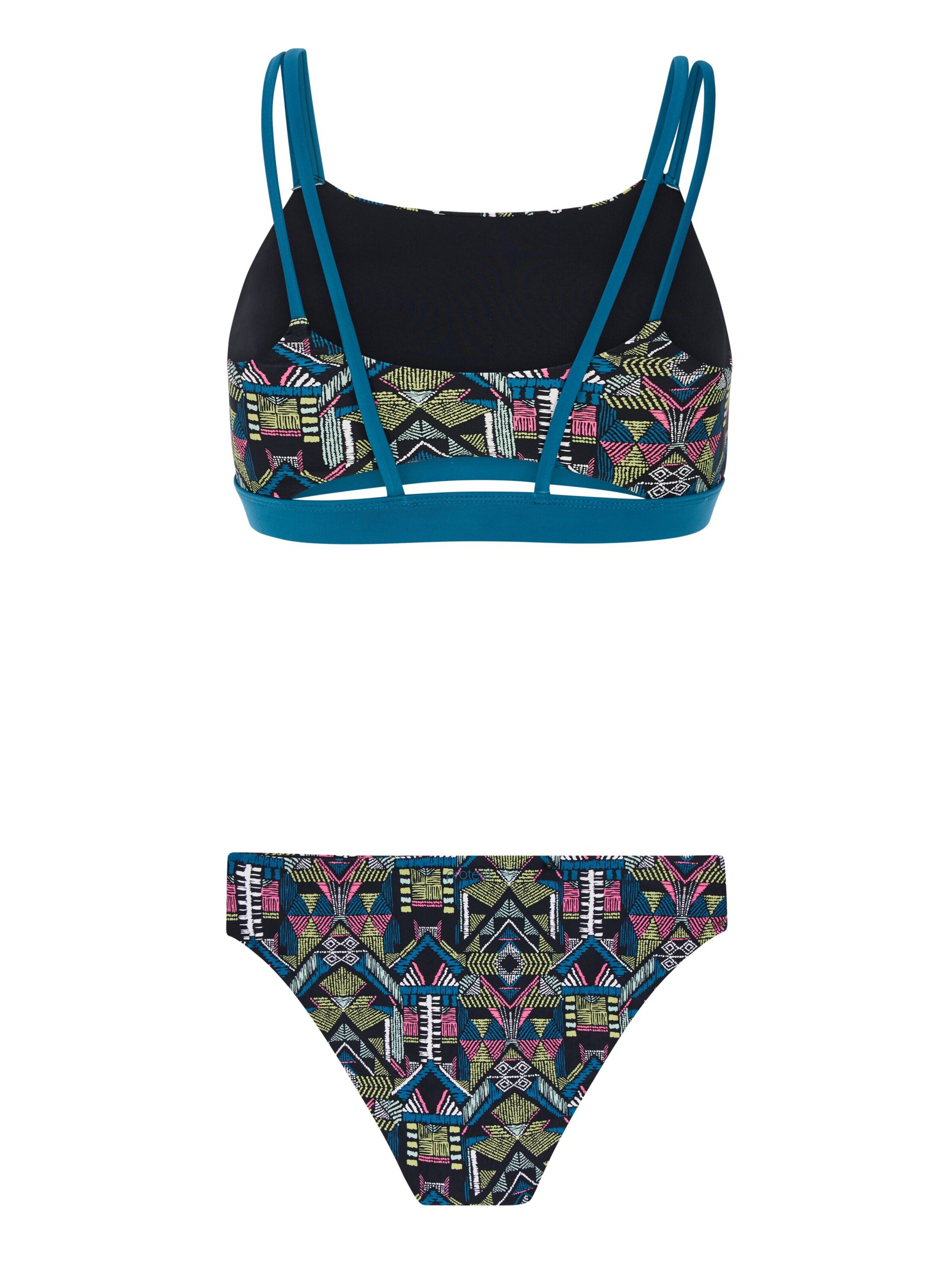 PROTEST Bustier Bikini 'PRTNow'‌‌‌ in Schwarz