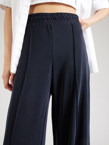 ESPRIT Wide leg Trousers in Black