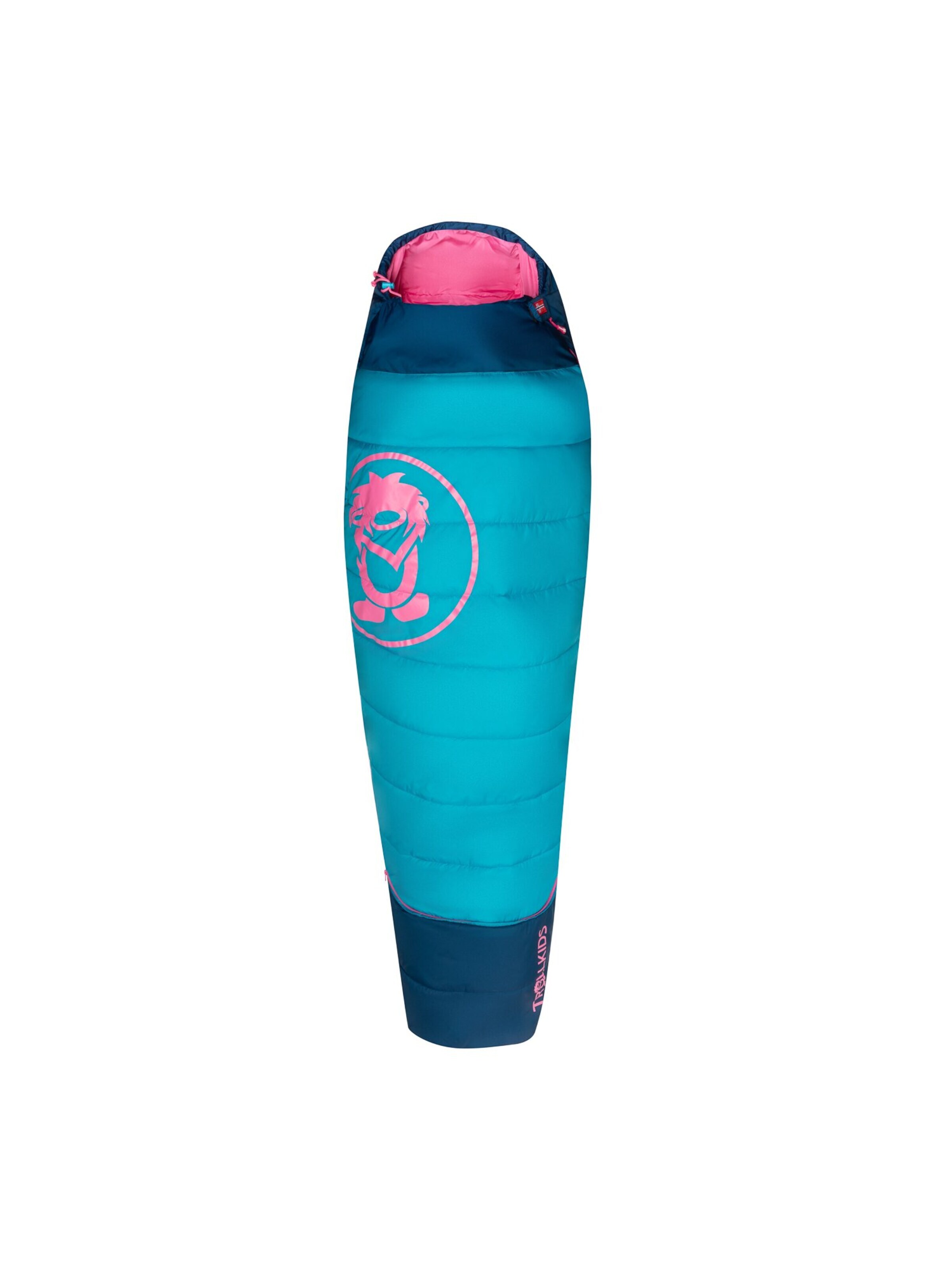 TROLLKIDS Sleeping Bag in Blue: front