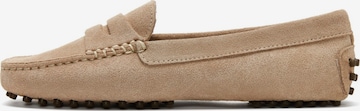 Mocassino di Derimod in beige: frontale