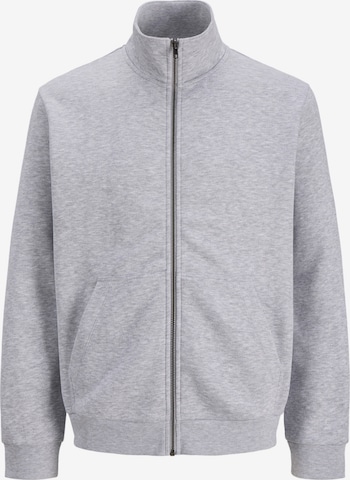 JACK & JONES - Sudadera con cremallera 'JJEBradley' en gris: frente