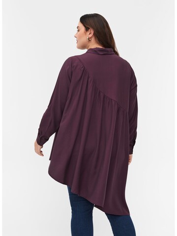 Zizzi Tuniek 'ECAPZ' in Lila