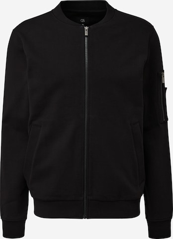 QS Sweatshirt in Black: front