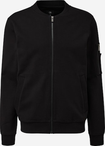 QS Sweatshirt in Schwarz: predná strana