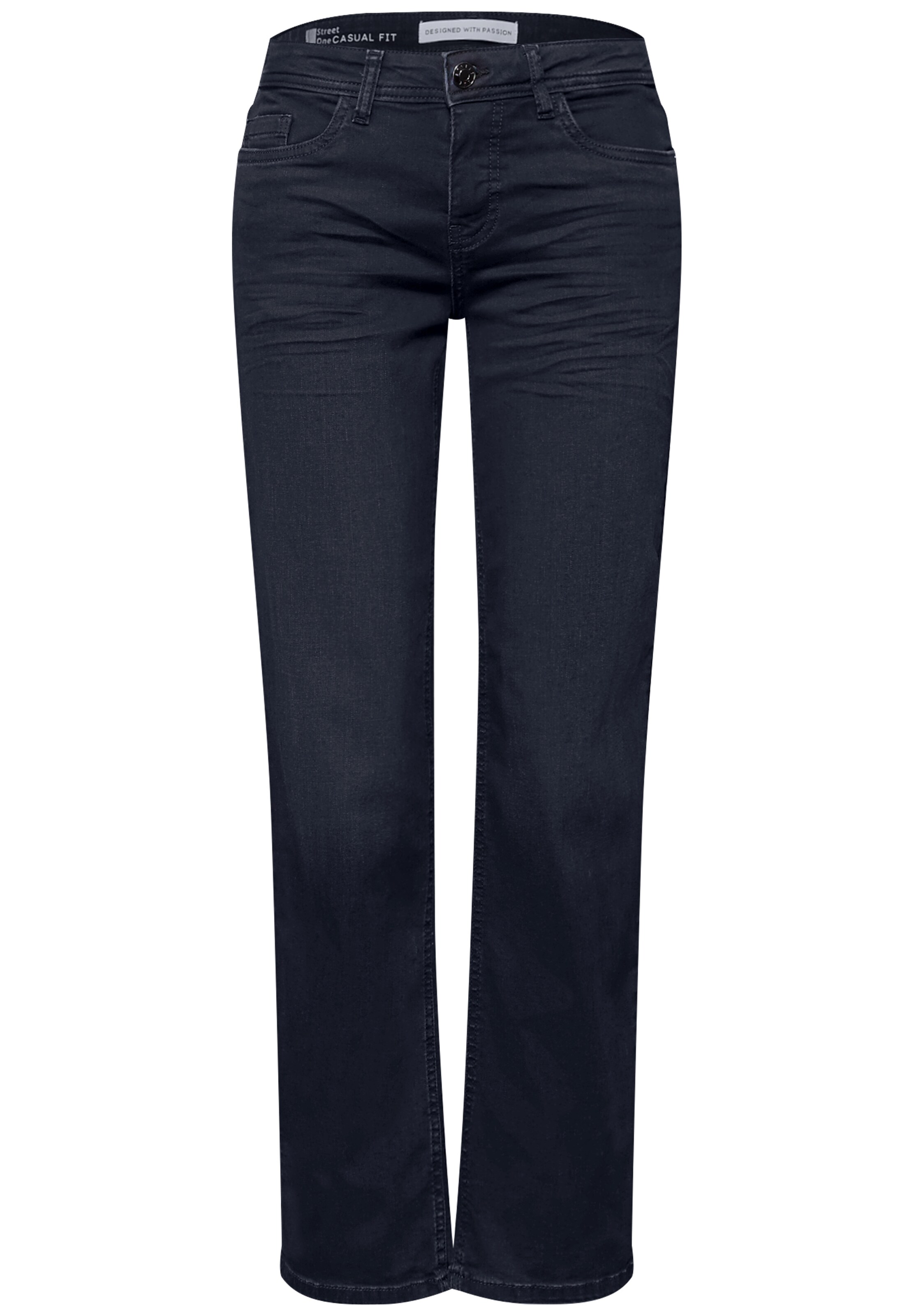 STREET ONE Regular Jeans in Blau: Vorderseite