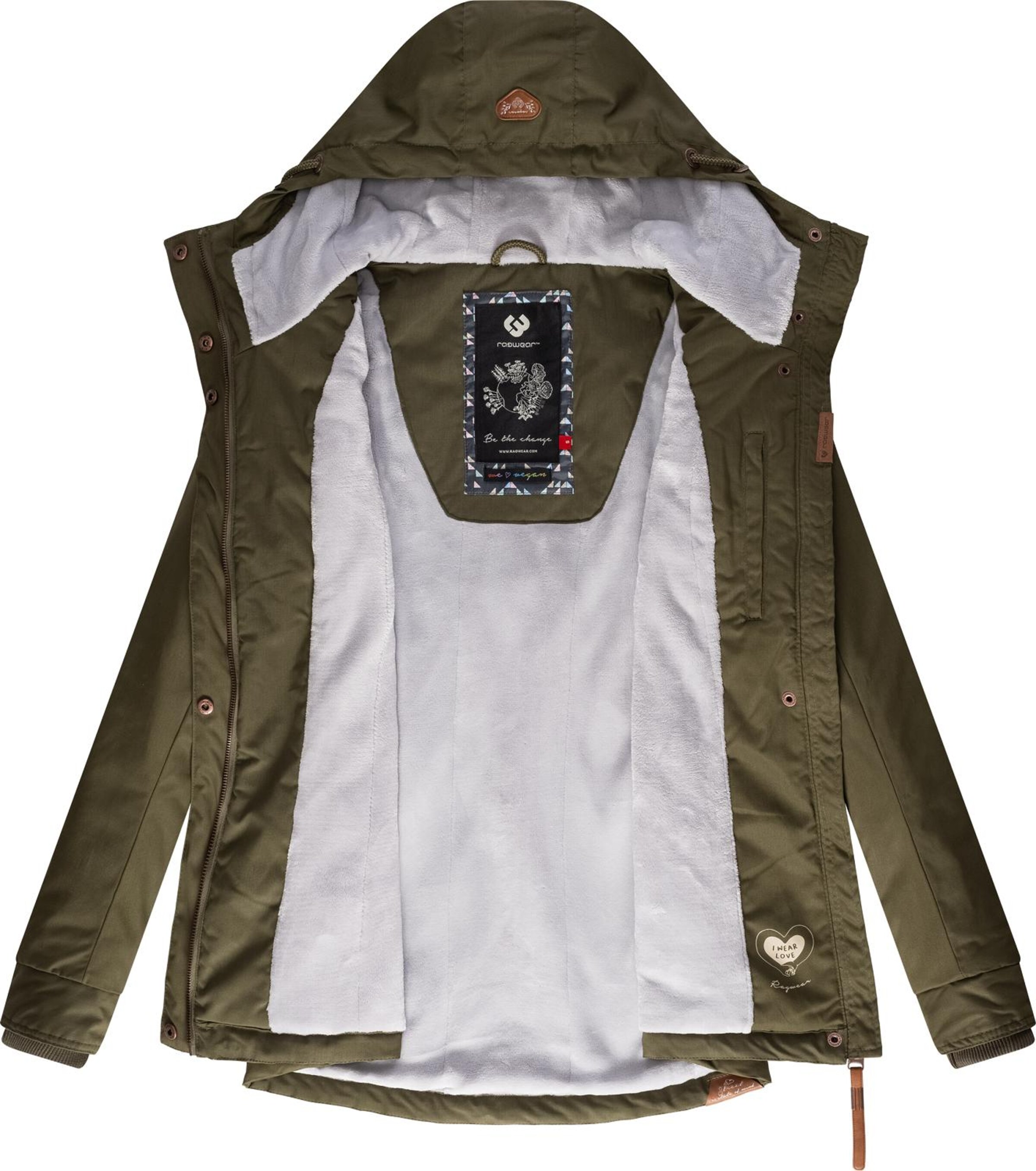 Ragwear Vinterjacka 'Monade' i grön