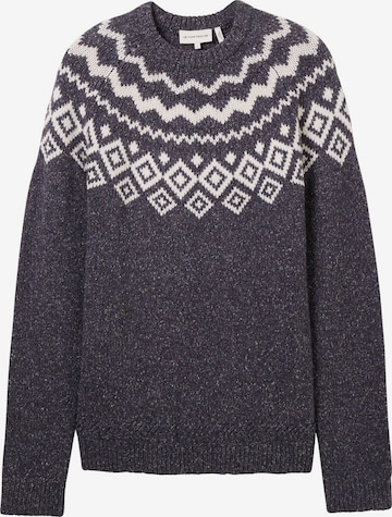 Pull-over TOM TAILOR en gris : devant