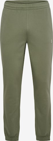 Hummel Workout Pants in Green: front