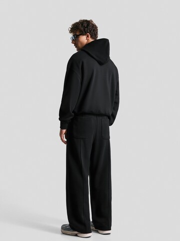 Baggy Pantaloni di Bershka in nero