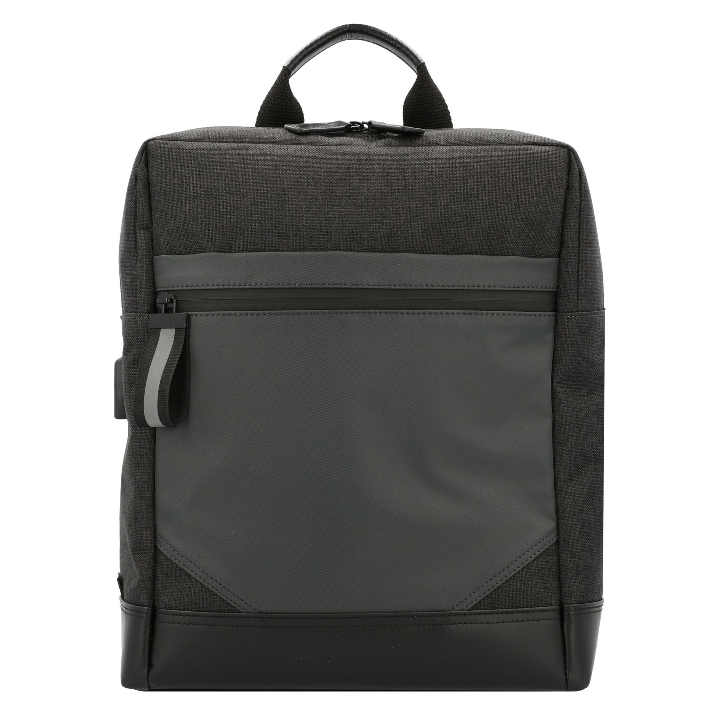 Picard Rucksack 'Speed' in Schwarz: Vorderseite