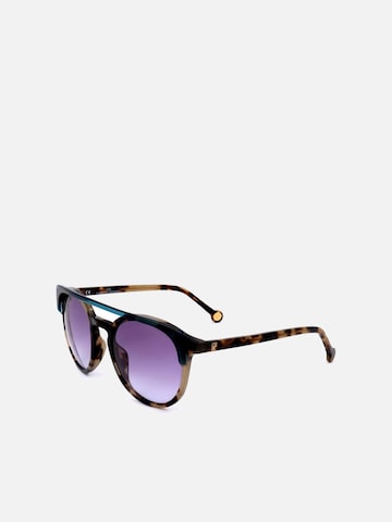 Carolina Herrera - Gafas de sol en marrón: frente