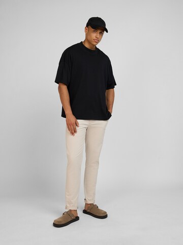 Pittman Slim fit Chino Pants 'Derrick' in Beige