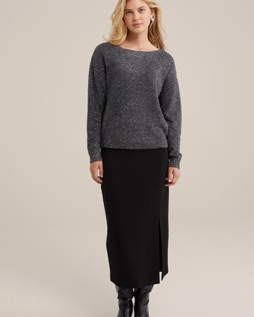 WE Fashion Sweter w kolorze szary