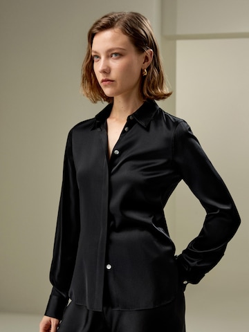 Lilysilk Bluse‌ in Schwarz