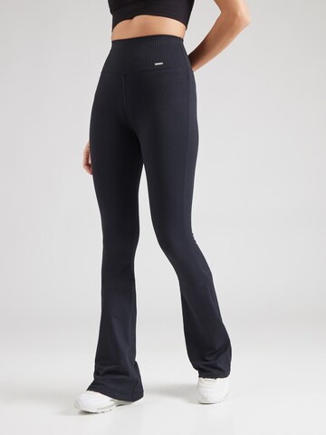 Aim'n Flared Sports trousers in Black: front