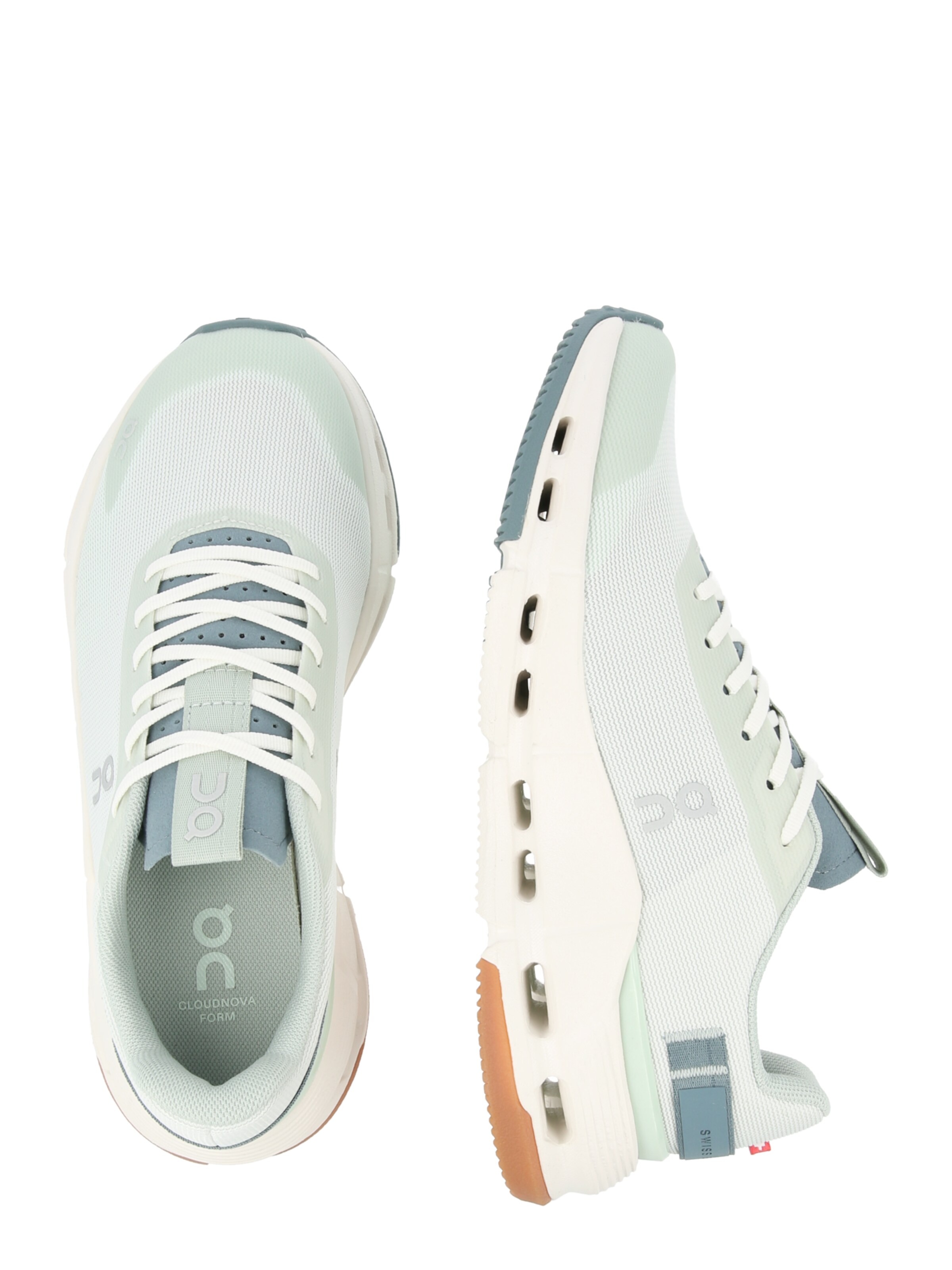 On Rövid szárú sportcipők 'Cloudnova Form 2' - fehér