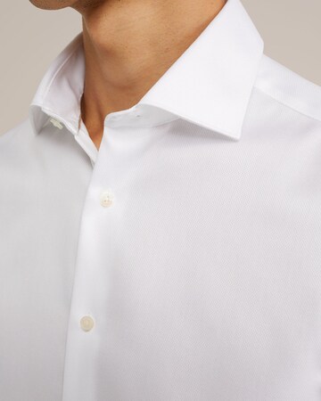 WE Fashion Slim Fit Hemd in Weiß