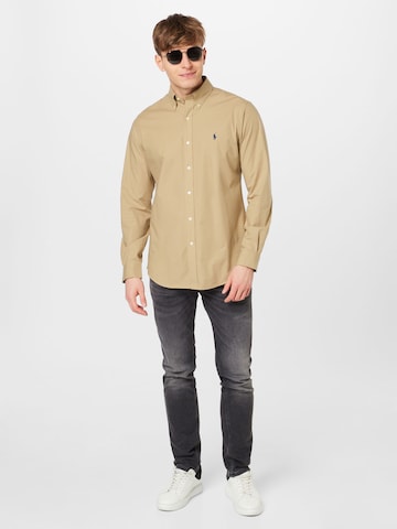 Polo Ralph Lauren Regular Fit Skjorte i beige