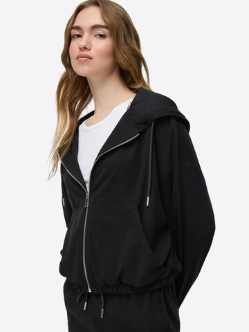 No Matter What Sweatvest in Zwart: voorkant