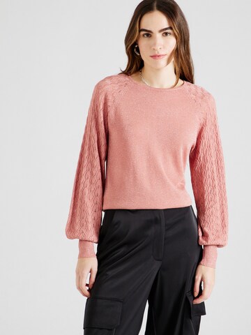 Pull-over 'HELGA' ONLY en rose : devant