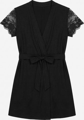 Vestaglia 'Felicia' di Donna in nero: frontale