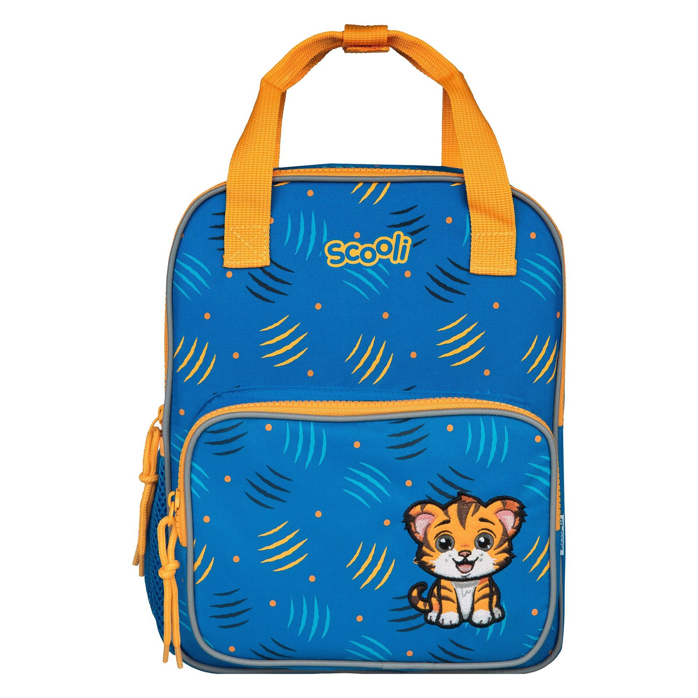 SCOOLI Rucksack 'Mini-Me' in Blau: Vorderseite