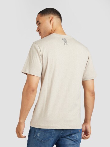 Billionaire Boys Club T-Shirt 'HEART & MIND STENCIL' in Beige