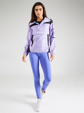 COLUMBIA Skinny Workout Pants in Purple