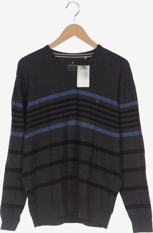 Ragman Sweater & Cardigan in XL in Grey: front