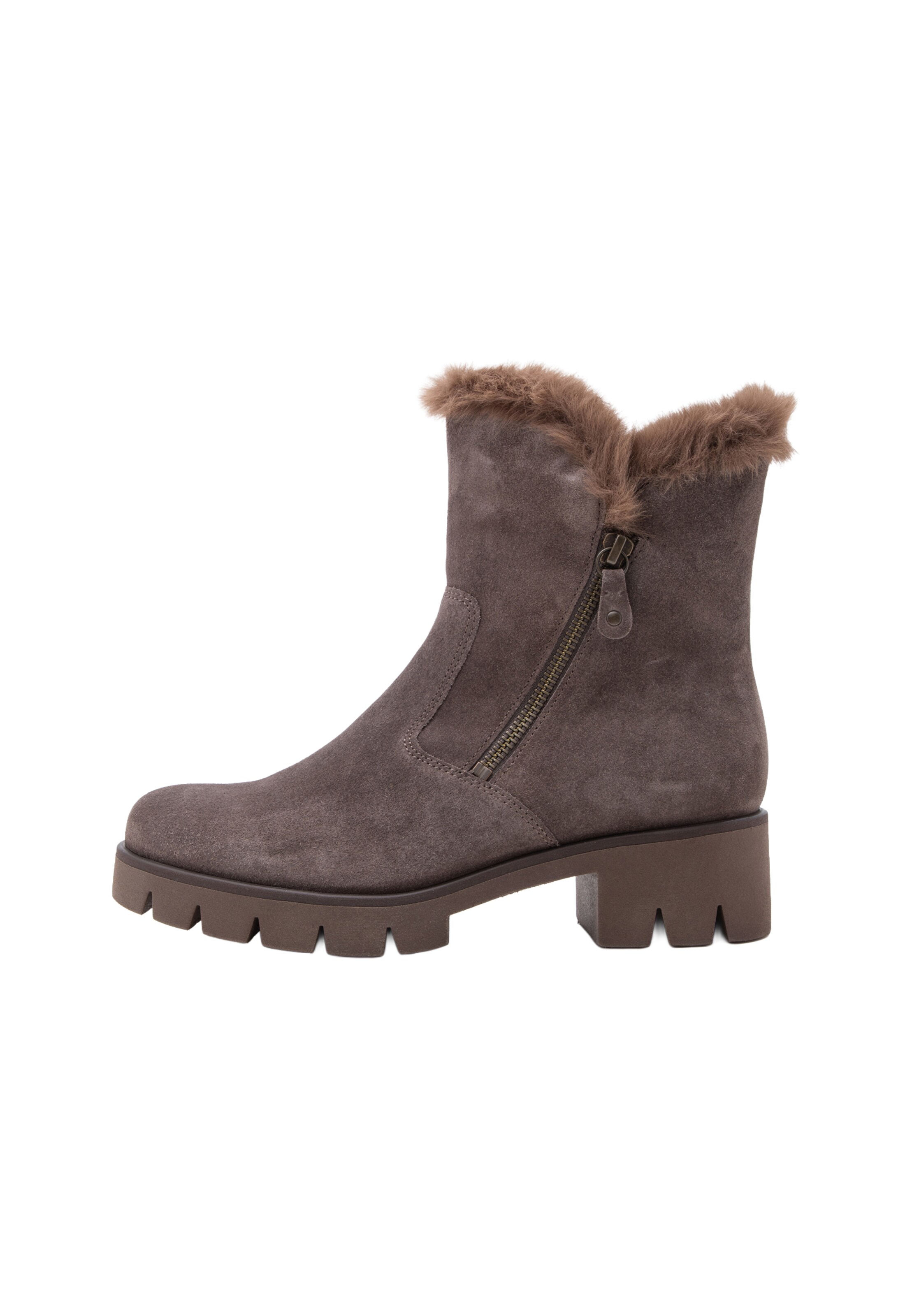 GABOR Bottines en 36 en taupe, Vue avec produit