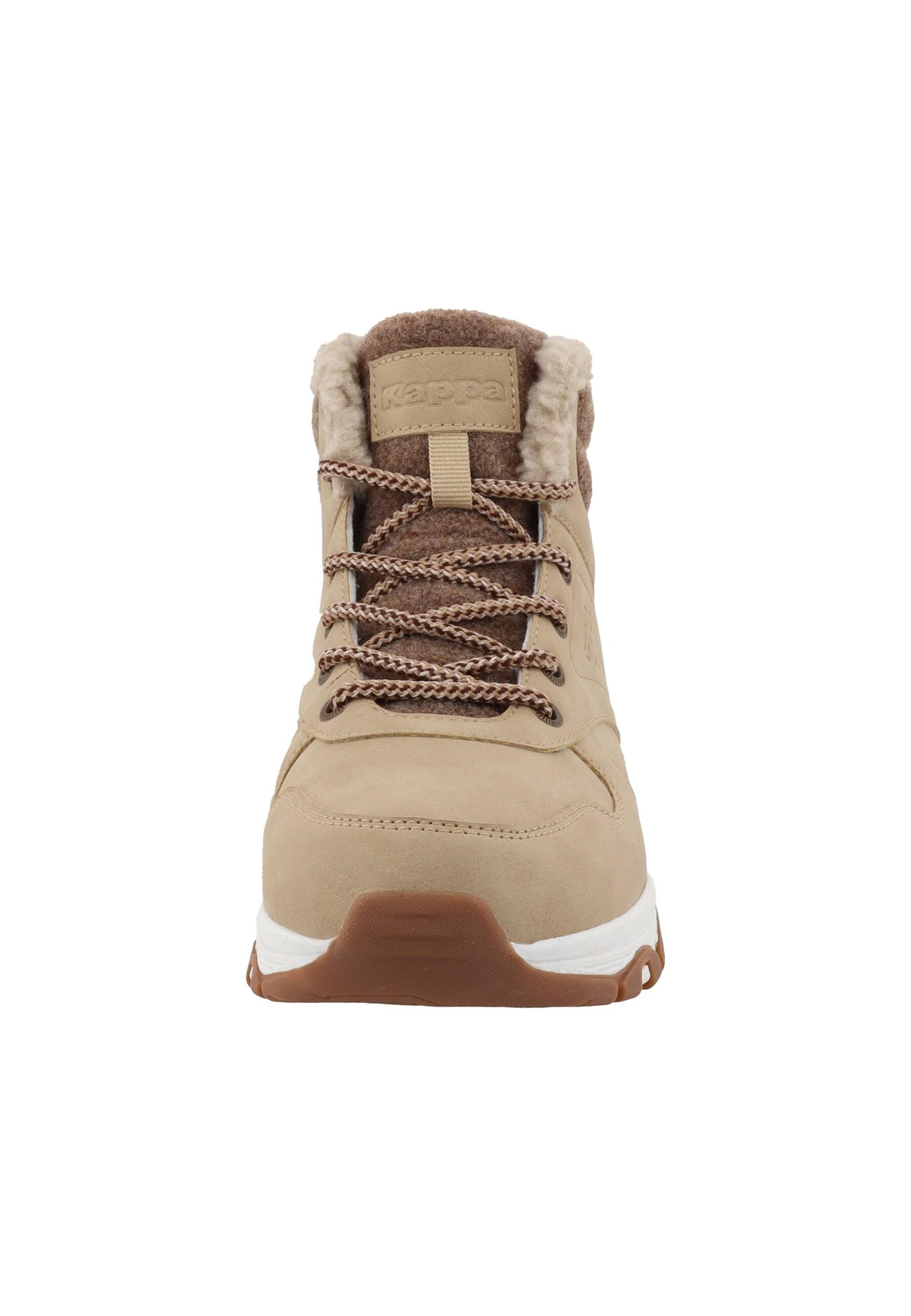KAPPA Lace-Up Ankle Boots 'Aileen' in Beige