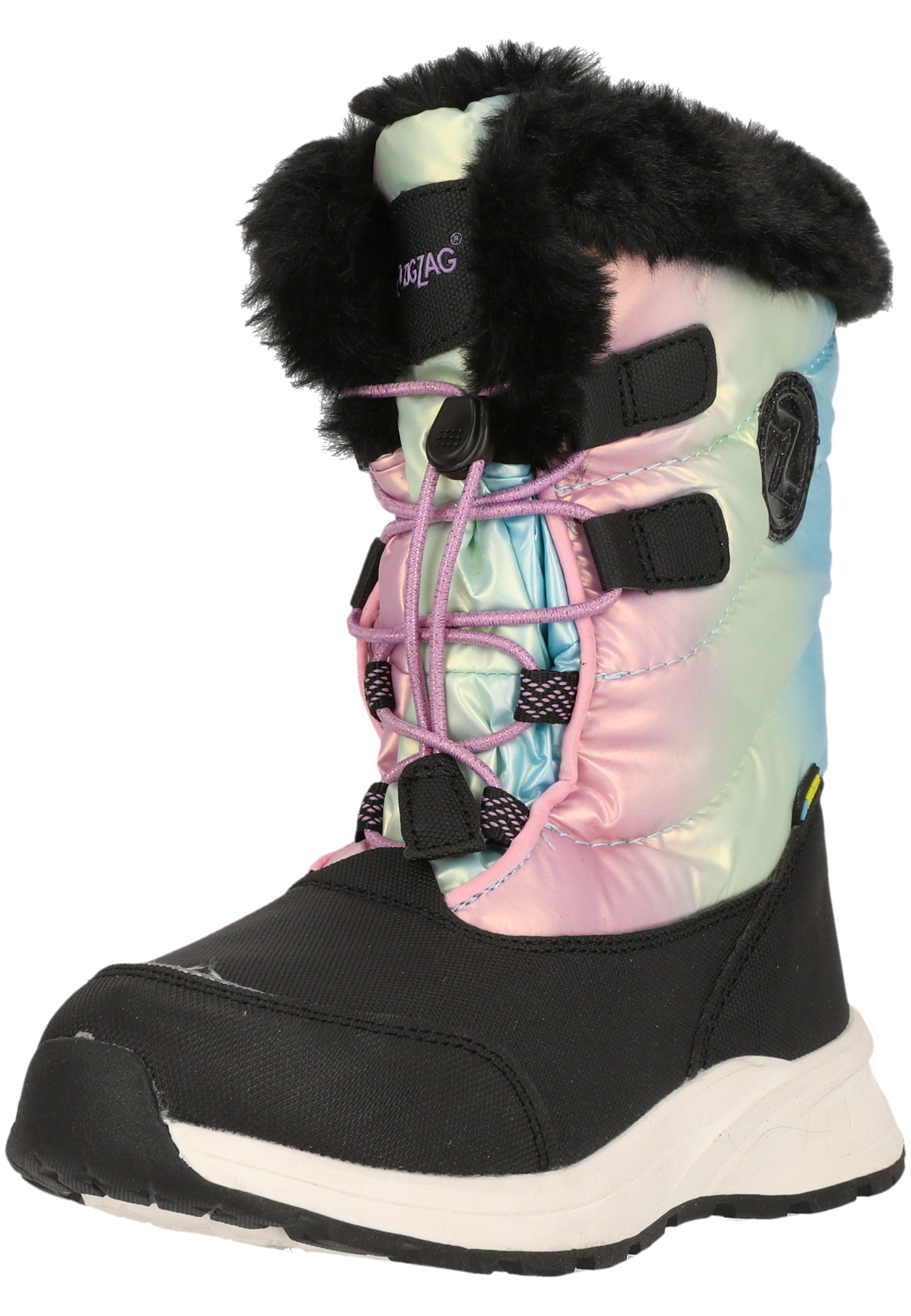 ZigZag Snowboots in Gemengde kleuren: voorkant