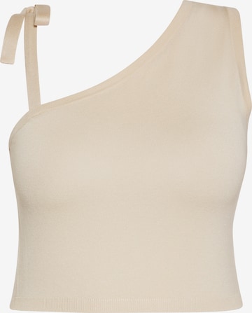 faina Top in Beige: voorkant