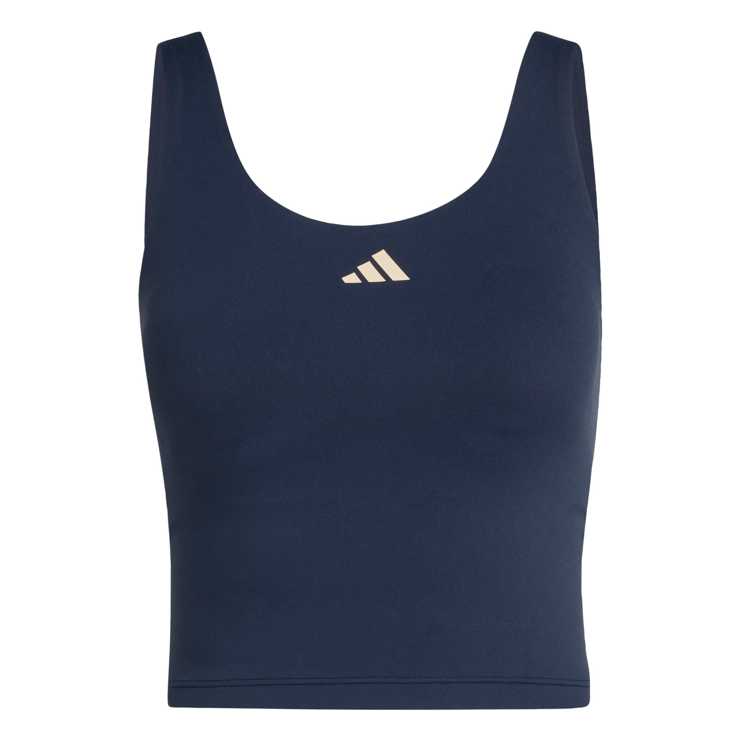 ADIDAS PERFORMANCE Sportovní top 'Studio All Me' – modrá: přední strana