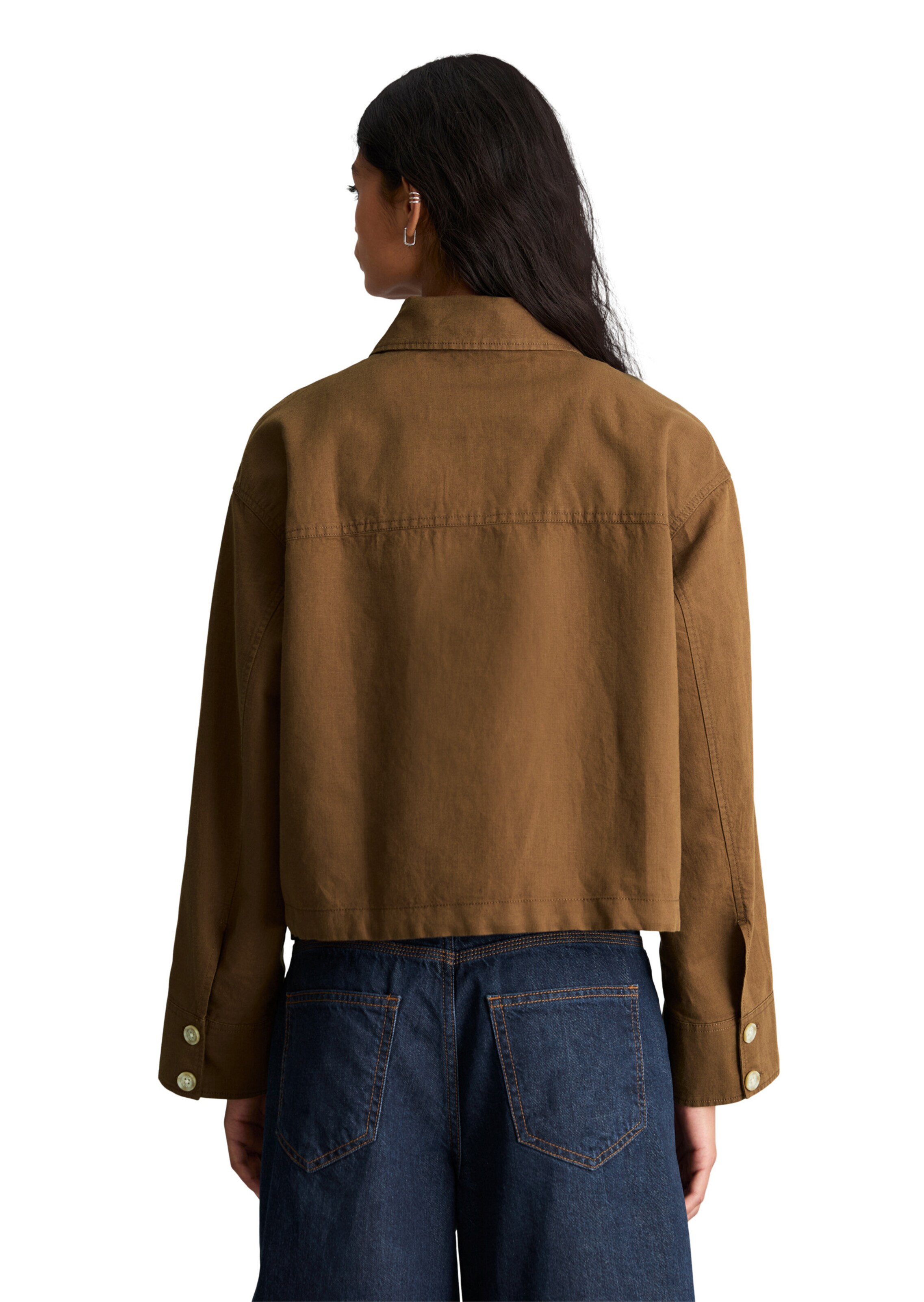 Marc O'Polo DENIM Tussenjas in Bruin