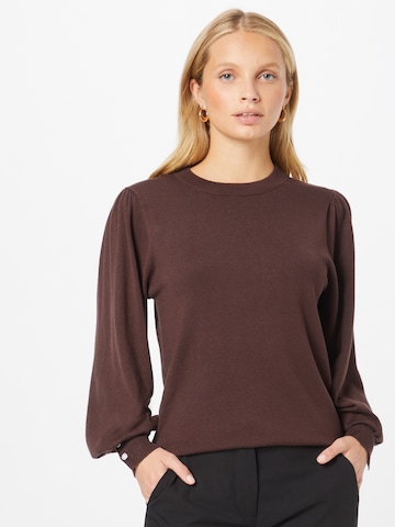 Kaffe Sweater 'Jessa' in Brown: front