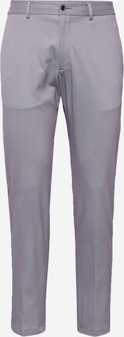 s.OliverSlimfit Chino hlače - siva boja: prednji dio