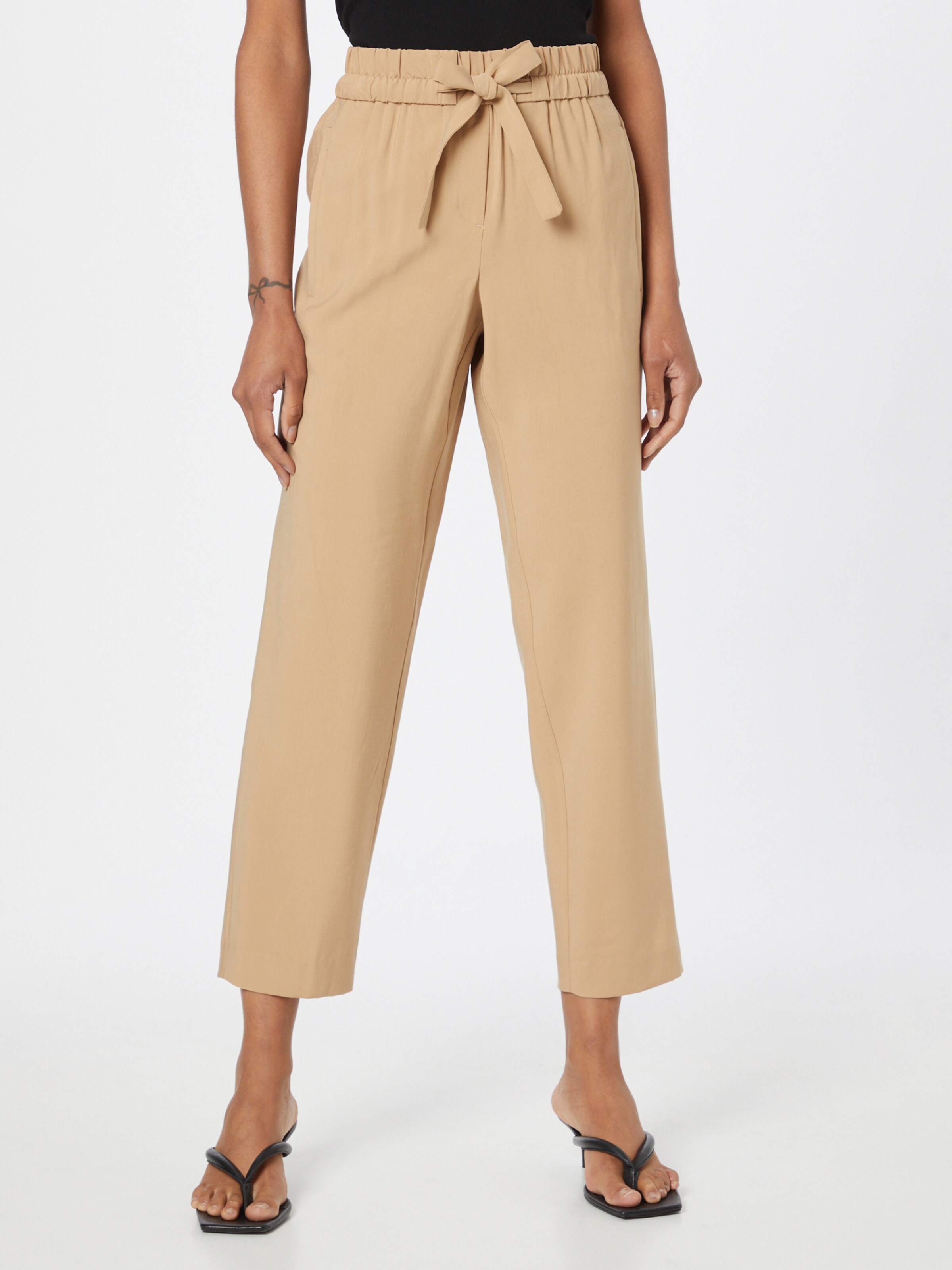 Frauen Große Größen COMMA Hose in Beige - ZN30054 Frauen Große Größen COMMA Hose in Beige - ZN30054