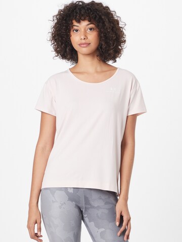 UNDER ARMOUR Functioneel shirt in Roze: voorkant