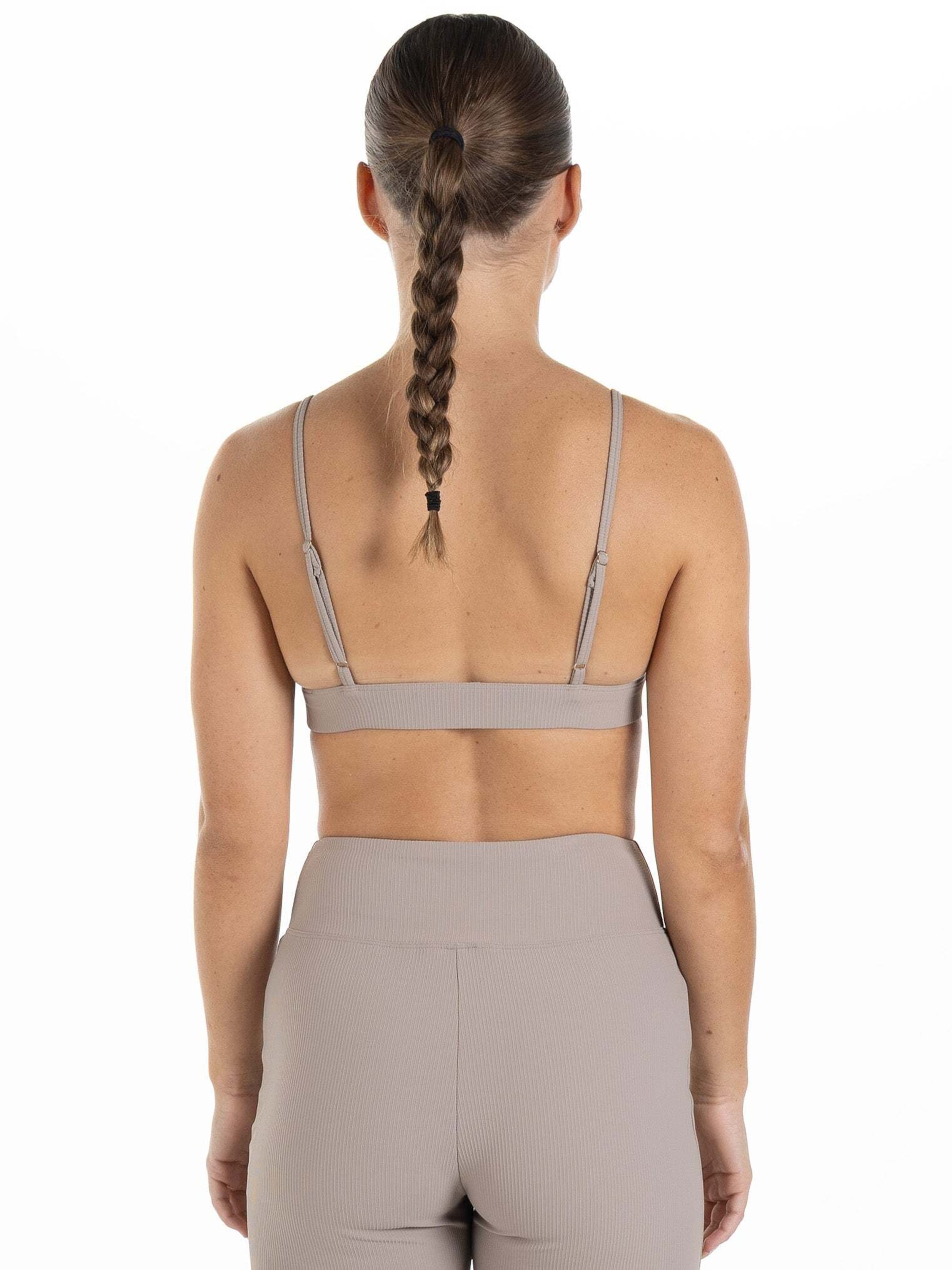 Bustier Soutien-gorge de sport 'Palma' Divina en beige