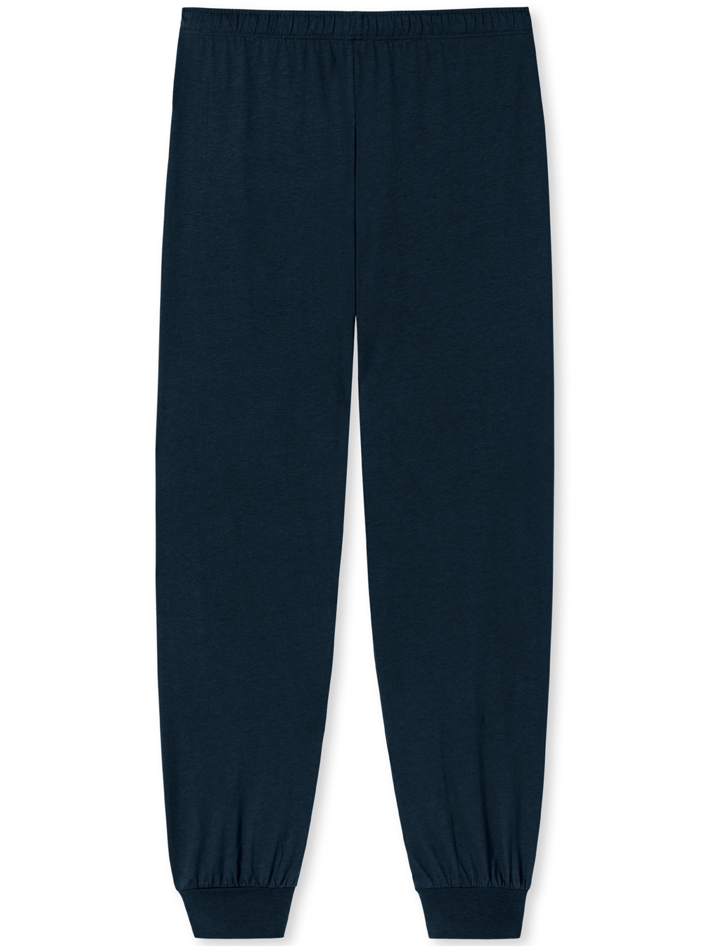 SCHIESSER Pyjama lang in Blauw