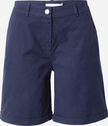 VILA Loose fit Chino Pants 'STORMA' in Blue: front