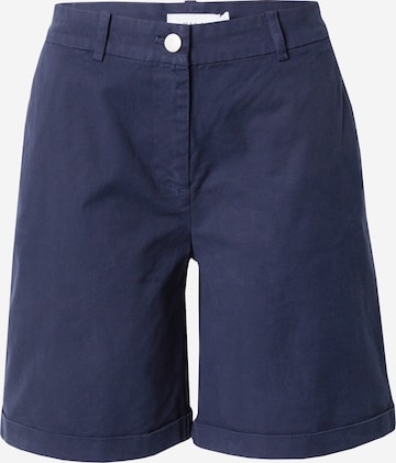 Loosefit Pantalon chino 'STORMA' VILA en bleu : devant