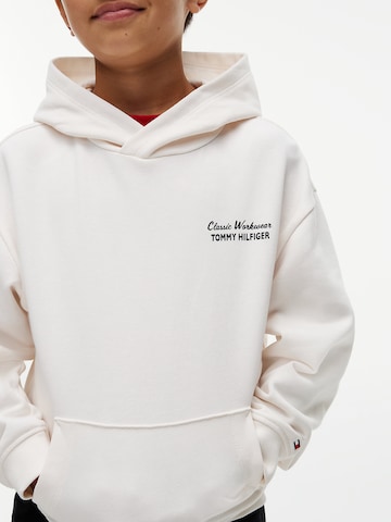 Sweat TOMMY HILFIGER en blanc