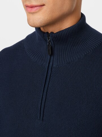 By Garment Makers Sweater 'Theo' in Blue