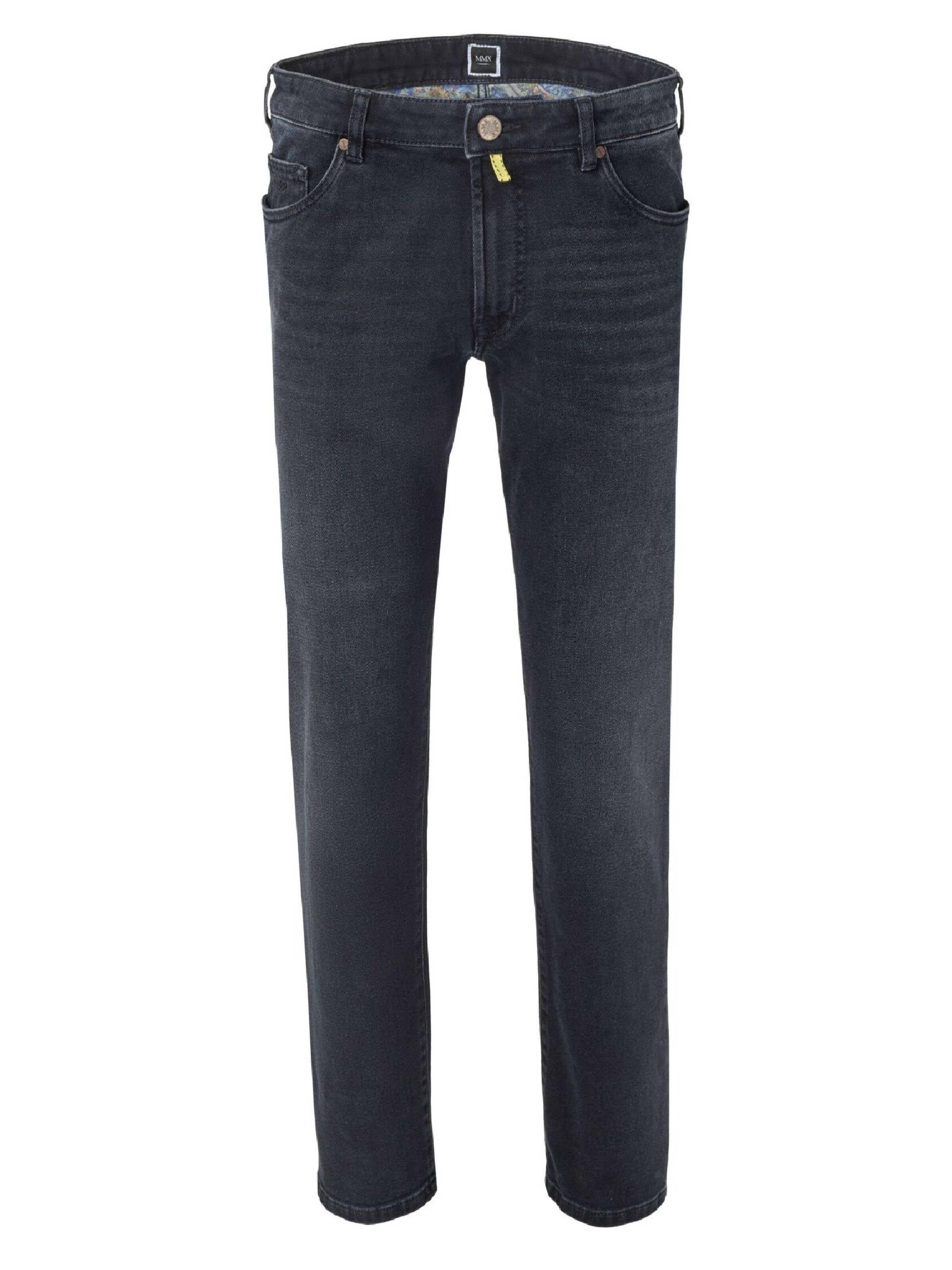 Coupe slim Jean 'Phoenix' MMX Germany en bleu : devant