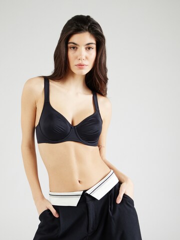 T-shirt Reggiseno di Dorina in nero: frontale