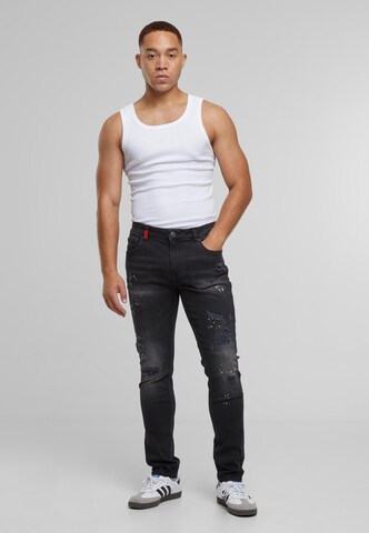 Slimfit Jeans 'Emilio' di 2Y Premium in nero