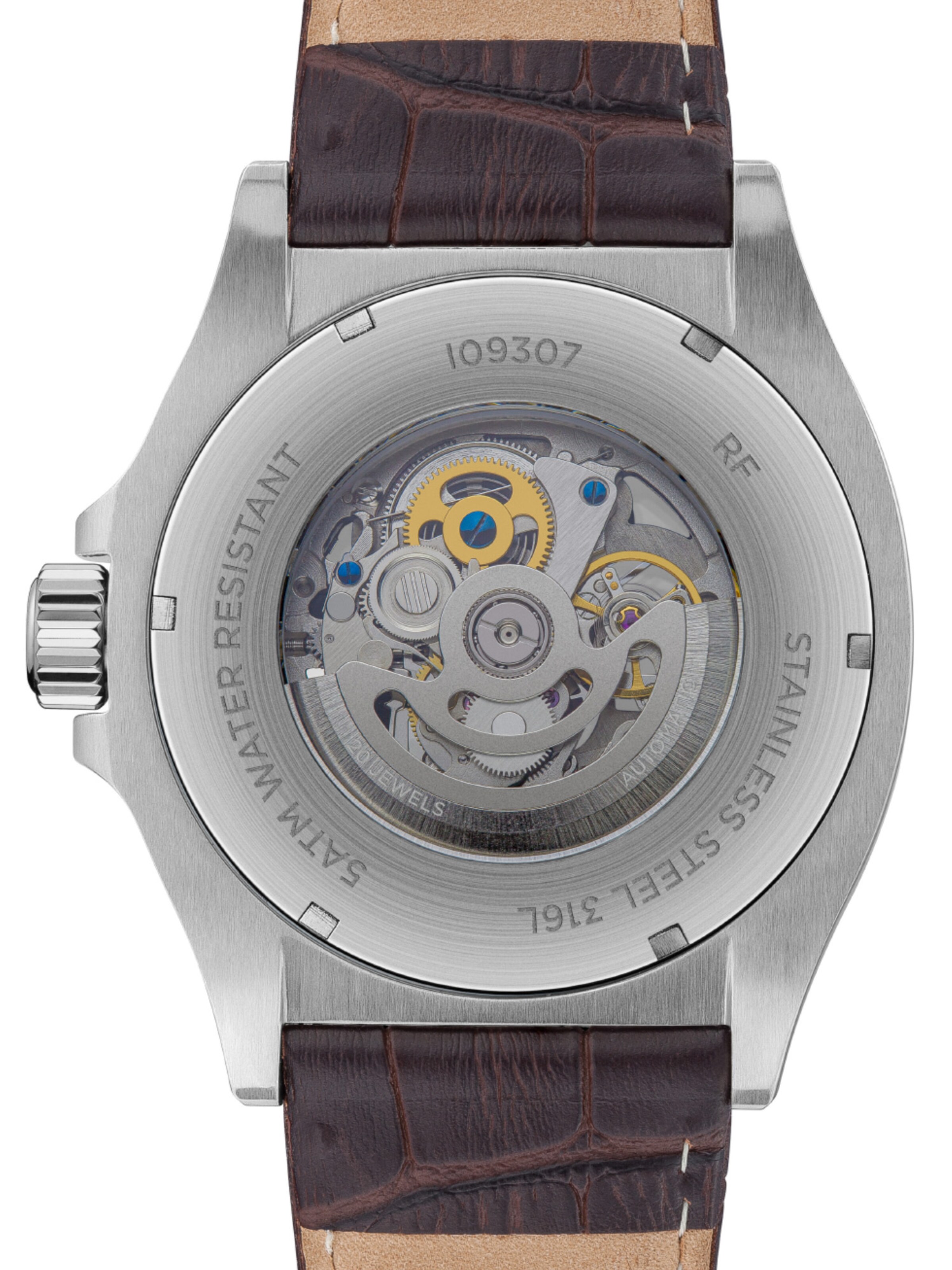 Montre à affichage analogique INGERSOLL en marron